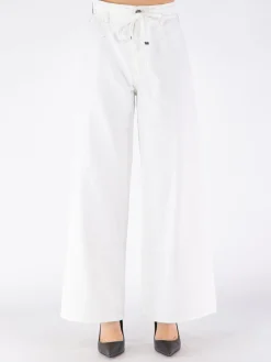 ETRO Jeans<JEANS CULOTTE CON CINTURA Bianco