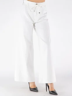 ETRO Jeans<JEANS CULOTTE CON CINTURA Bianco