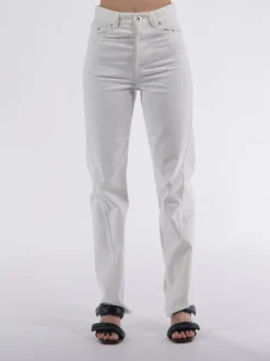 LANVIN Jeans<JEANS DENIM TWISTED Bianco