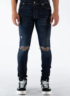 Jeans<JEANS DESTROYER DENIM Blu