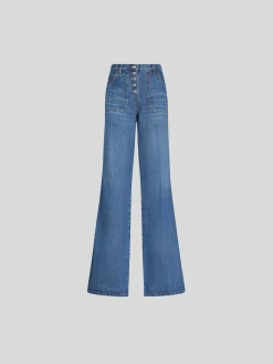 ETRO Jeans<JEANS FLARED Azzurro