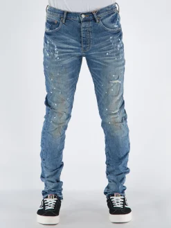 PURPLE DENIM Jeans<JEANS P001 Azzurro