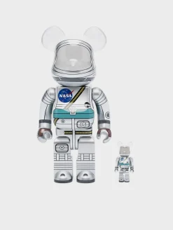 MEDICOM Accessori Decorativi<100%+400% PROJECT MERCURY ASTRONAUT Bianco