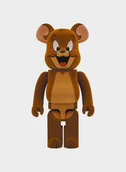 MEDICOM Accessori Decorativi<TOY BEARBRICK 1000% JERRY FLOCKY Marrone