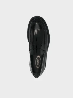 Mocassini<MOCASSINO GOMMA PESANTE 08J Nero