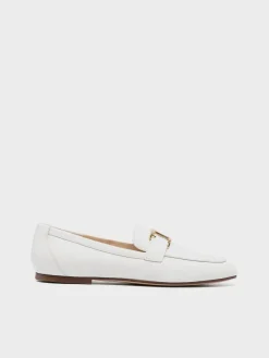 TOD'S Mocassini<MOCASSINO T TIMELESS IN PELLE Bianco