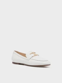 TOD'S Mocassini<MOCASSINO T TIMELESS IN PELLE Bianco
