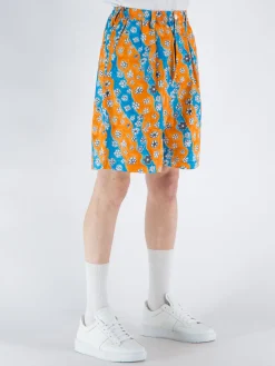 MARNI Shorts<PANTALONE Arancione, Bianco, Blu