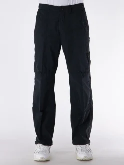 STONE ISLAND Pantaloni<PANTALONE CARGO GHOST Nero