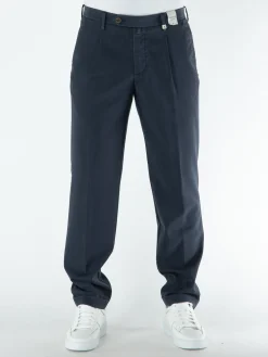 MYTHS Pantaloni<PANTALONE CHINO LUNGO Blu