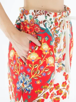 ETRO Pantaloni<PANTALONE CHINOOK Arancione, Azzurro, Bianco, Giallo, Multicolor