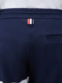 THOM BROWNE Pantaloni<PANTALONE CLASSIC Bianco, Blu