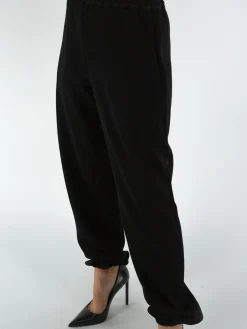 JIL SANDER Pantaloni<PANTALONE CON COULISSE IN VITA Nero