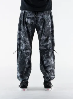 MARCELO BURLON Pantaloni<PANTALONE COUNTY CAMO DRAWSTRIN GARAGE Grigio