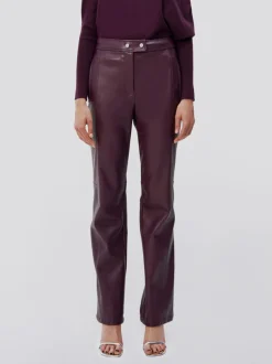 SIMKHAI Pantaloni<PANTALONE DAHLIA STRAIGHT Viola