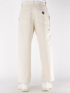 CARHARTT WIP Pantaloni<PANTALONE DREWE RINSED Bianco