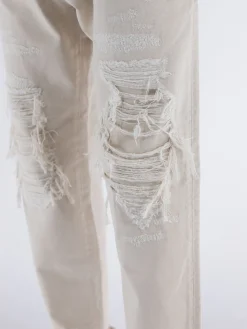 DESMORE Pantaloni<PANTALONE DSMR CHINO DESTROYED Beige
