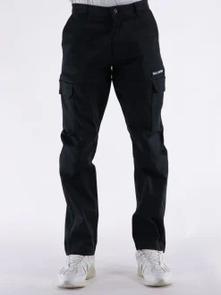 DAILY PAPER Pantaloni<PANTALONE ECARGO Nero