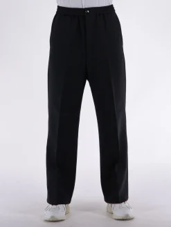 AMI Pantaloni<PANTALONE ELASTICATED Nero