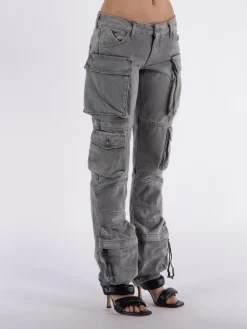 THE ATTICO Pantaloni<PANTALONE ESSIE Grigio