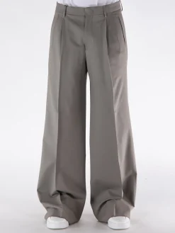 ETRO Pantaloni<PANTALONE EXTRA-WIDE DOUBLE PLEAT Marrone