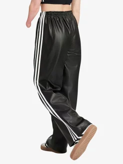 ADIDAS Pantaloni<PANTALONE FIREBIRD PLEATHER Bianco, Nero