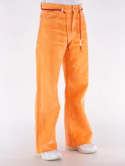 MARNI Pantaloni<PANTALONE FLARED Arancione