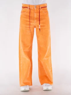 MARNI Pantaloni<PANTALONE FLARED Arancione