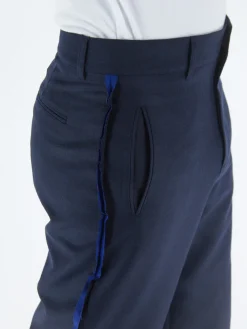 ETRO Pantaloni<PANTALONE FLAT FRONT FIANCO DRITTO Blu, Grigio