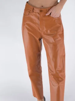 DROME Pantaloni<PANTALONE HIGH-RISE Arancione