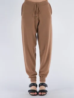 STELLA MCCARTNEY Pantaloni<PANTALONE ICONIC MERINO Marrone