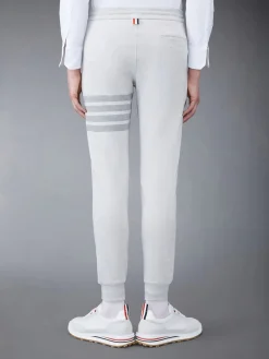 THOM BROWNE Pantaloni<PANTALONE IN CLASSIC LOOPBACK Grigio