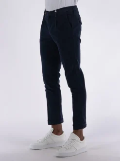 MYTHS Pantaloni<PANTALONE IN VELLUTO Blu
