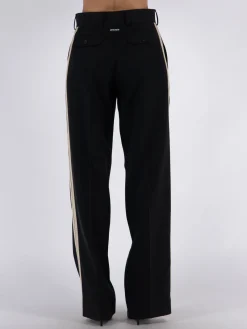 PALM ANGELS Pantaloni<PANTALONE KNIT TAPE SUIT Nero
