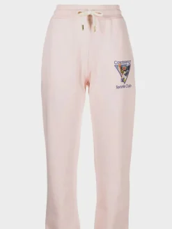 CASABLANCA Pantaloni<PANTALONE LA JOUEUSE EMBROIDERED Rosa