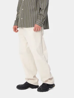 CARHARTT WIP Pantaloni<PANTALONE LANDON Bianco