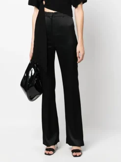 NANUSHKA Pantaloni<PANTALONE LEENA Nero
