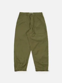 UNIVERSAL WORKS Pantaloni<PANTALONE LOOSE PILOT Verde