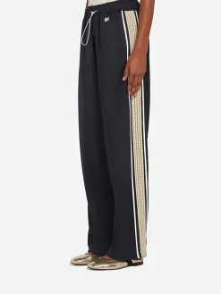 WALES BONNER Pantaloni<PANTALONE MANTRA Beige, Blu