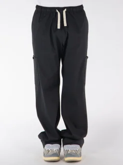 PALM ANGELS Pantaloni<PANTALONE MONOGRAM LOOSE Nero