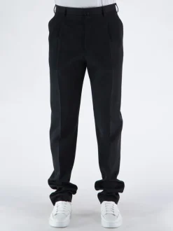 LANVIN Pantaloni<PANTALONE NEW STRAIGHT LEG Nero