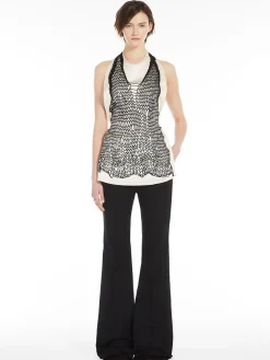 SPORTMAX Pantaloni<PANTALONE NORCIA Nero