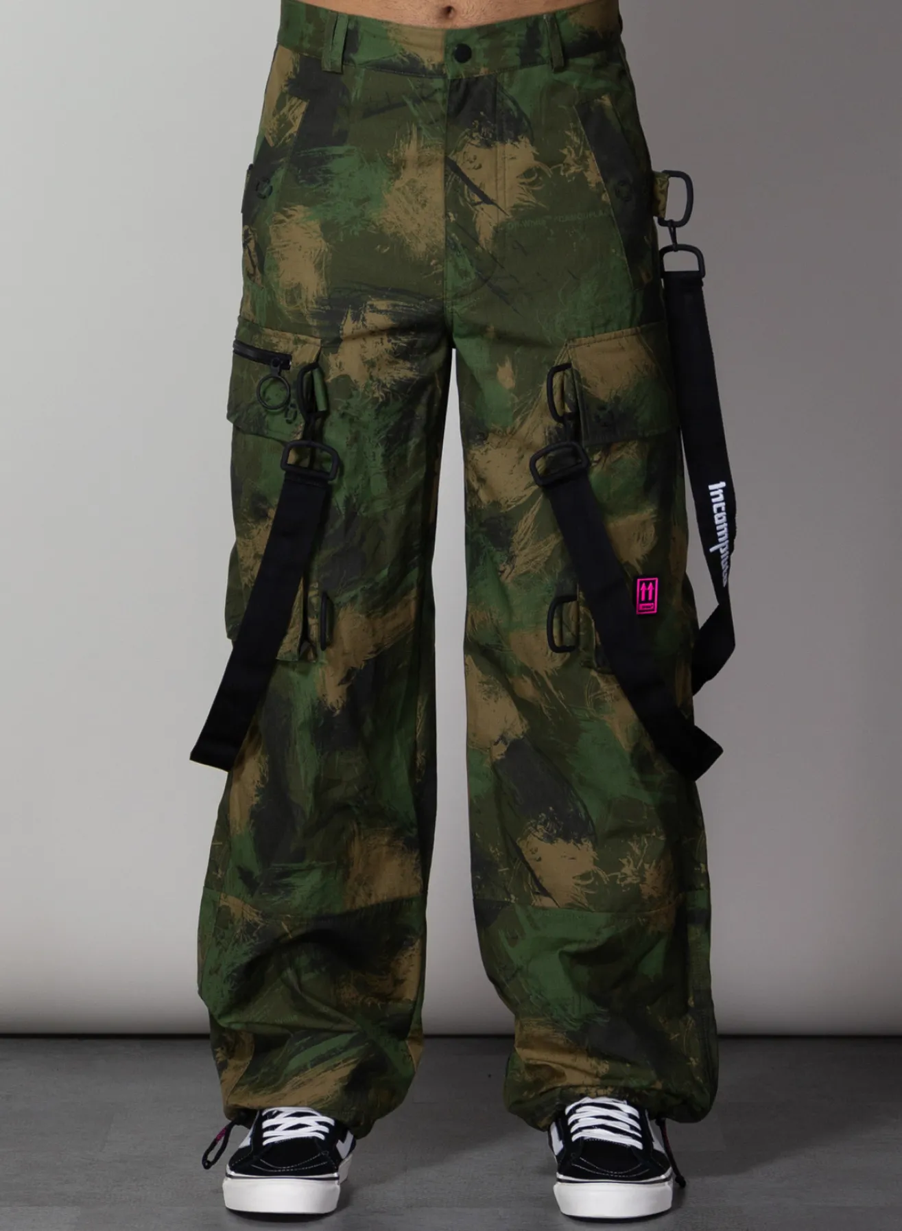 Pantaloni<PANTALONE PAINTBRUSH CAMO Verde