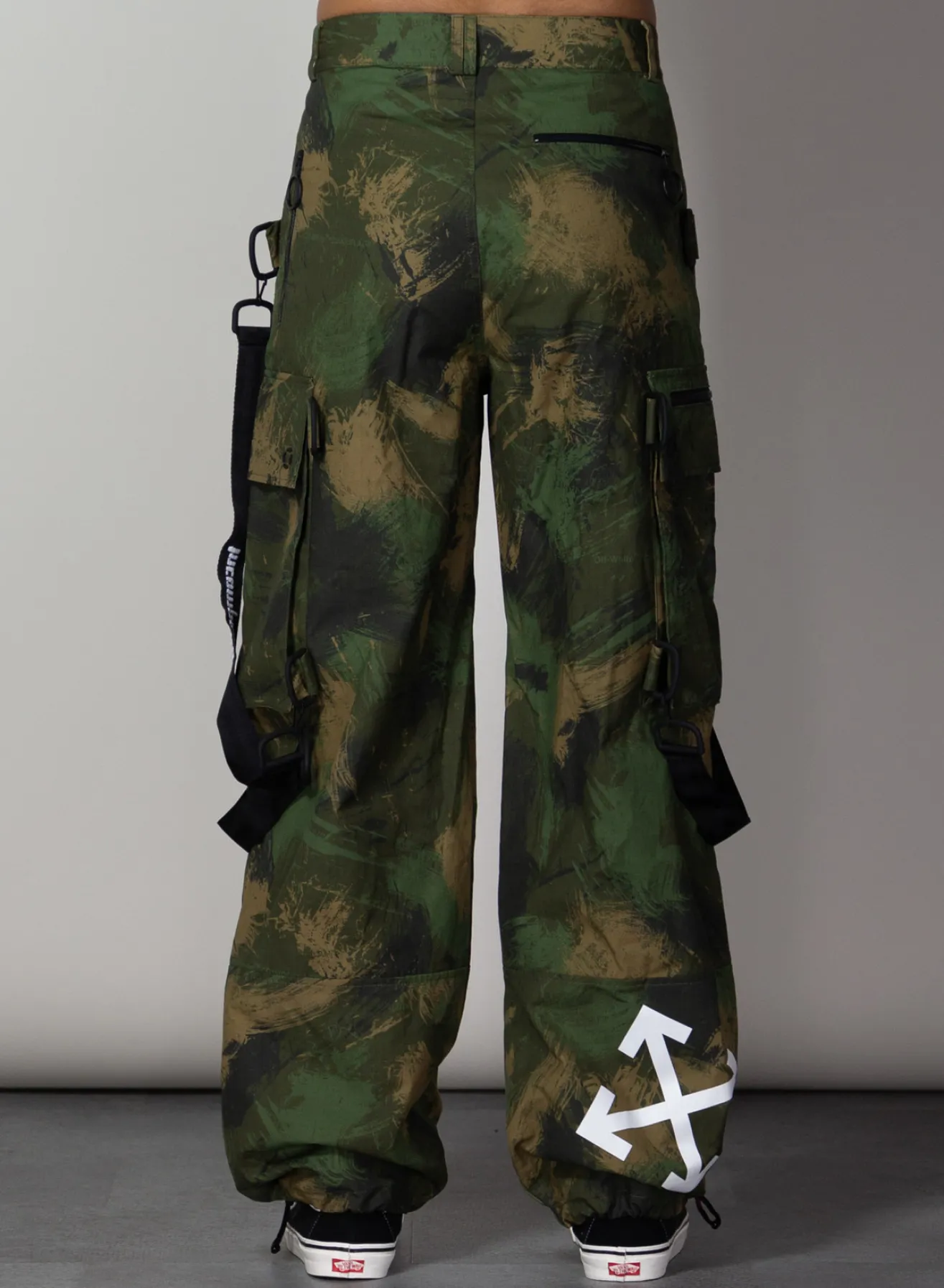 Pantaloni<PANTALONE PAINTBRUSH CAMO Verde