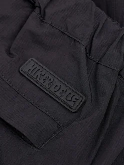 HIKERDELIC. Pantaloni<PANTALONE RIPSTOP Nero