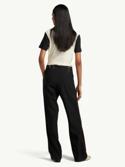 WALES BONNER Pantaloni<PANTALONE SEINE Nero