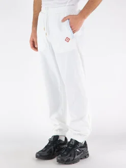 CASABLANCA Pantaloni<PANTALONE SHELLSUIT Bianco