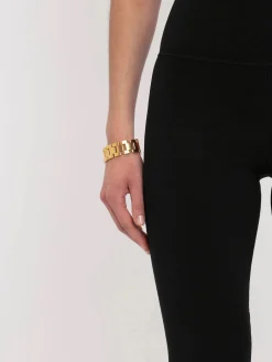 VICTORIA BECKHAM Pantaloni<PANTALONE SPLIT FRONT Nero