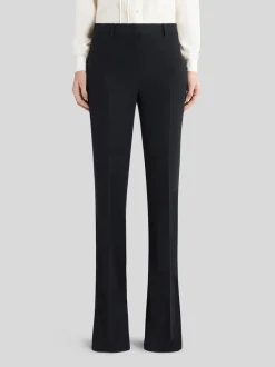 ETRO Pantaloni<PANTALONE SVASATO Nero
