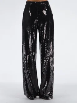 NINEMINUTES Pantaloni<PANTALONE THE CREW DISCO Nero